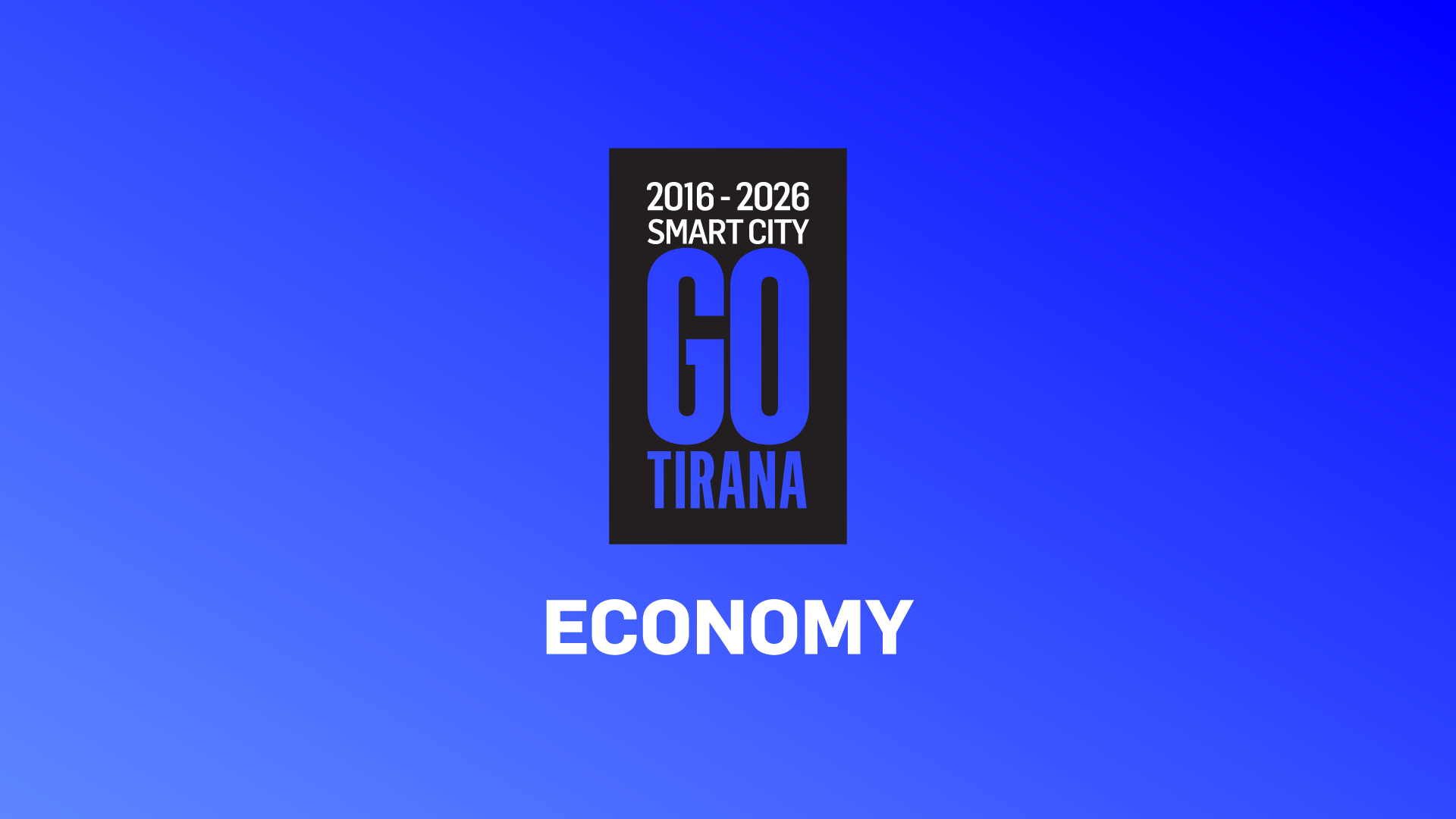Tirana Smart City - Economy