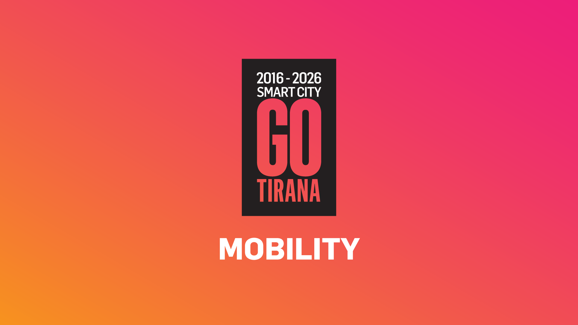 Tirana Smart City - Mobility