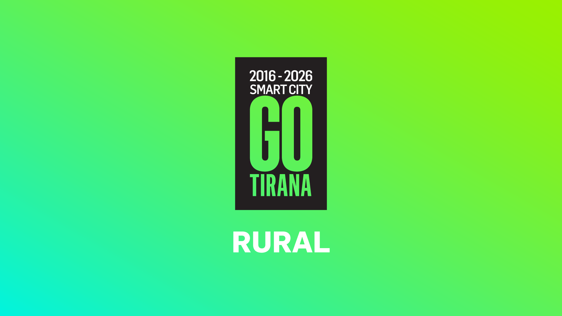 Tirana Smart City - Rural