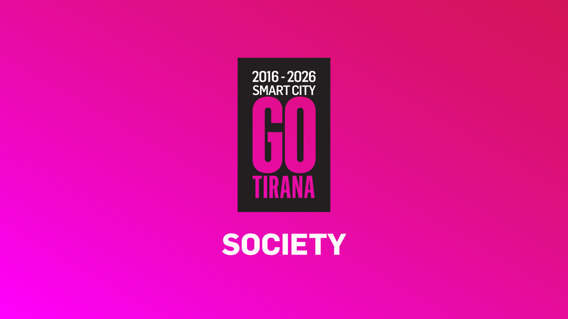 Tirana Smart City - Society